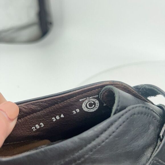 Wolky Bia Chelsea Ankle Boots Women's 39 8 Black Leather Booties Wedge - Picture 12 of 14